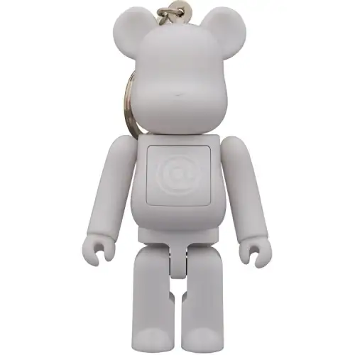 BE@RBRICK LIGHT portable light white trendy doll 10.5cm