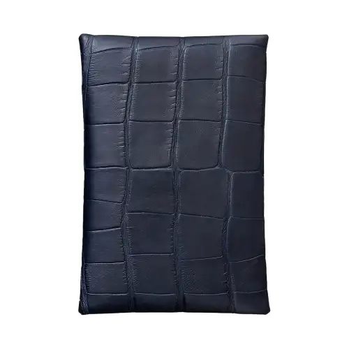 HERMES Card Holder Calvi 2 Card Slot Black