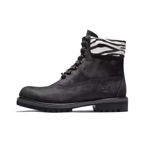 Timberland Safari Zebra 6 Inch Waterproof Boot 'Black'