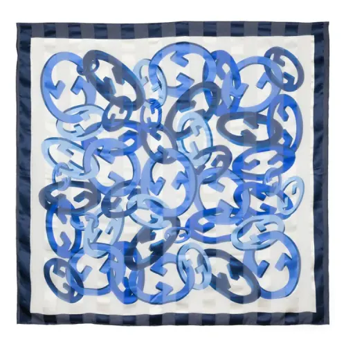 GUCCI Interlocking G Silk Scarf
