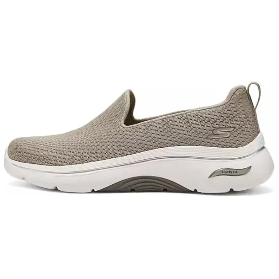 Skechers WOMEN'S GO WALK Casual Shoes Women's Low-Top Taupe