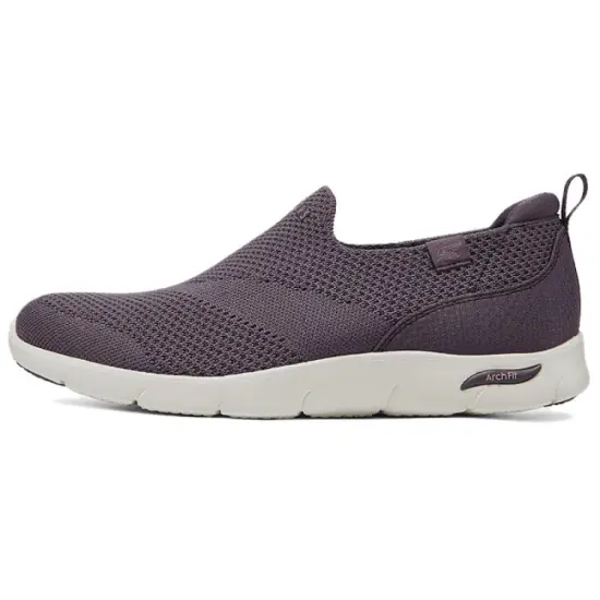Skechers Sport Anti-Slip And Wear-Resistant Breathable Low-Top Casual Shoes Women's Dark Purple