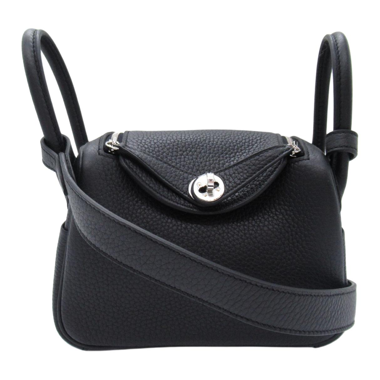Женская сумка Hermes Lindy 19 (черная)