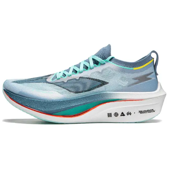 LINING Feidian 4 Elite Running Shoes Men Low-Top Cloudy Blue