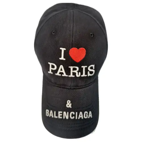 Balenciaga Slogan embroidered Cap