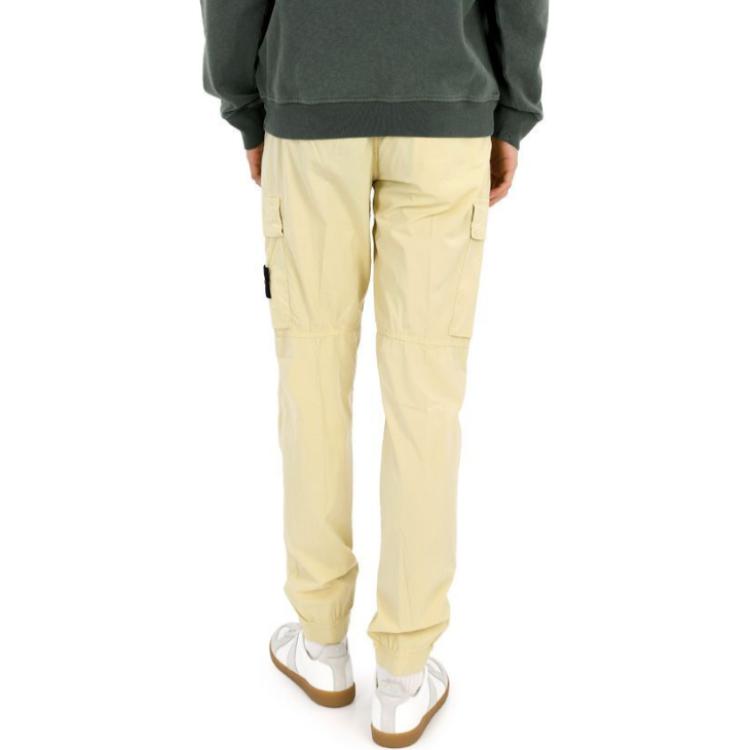 Мужские брюки STONE ISLAND (светло-бежевые) — фото 2