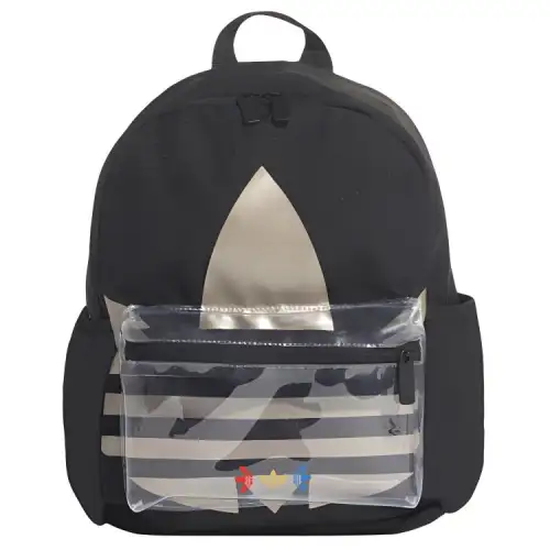 Adidas Originals Trefoil Polyester Backpack Regular Unisex Black