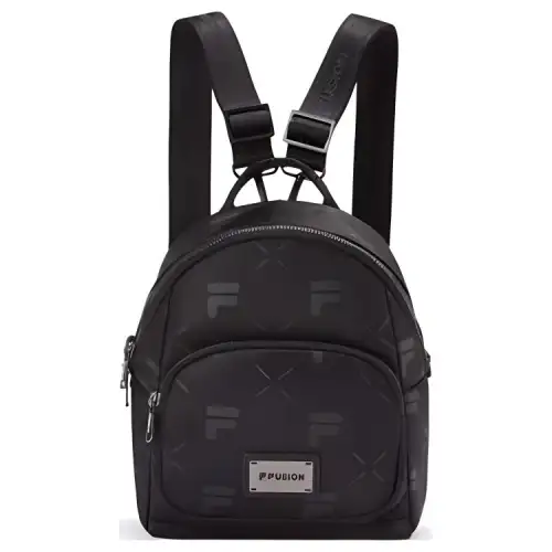FILA FUSION Fabric Backpack Mini Women's Pitch Black