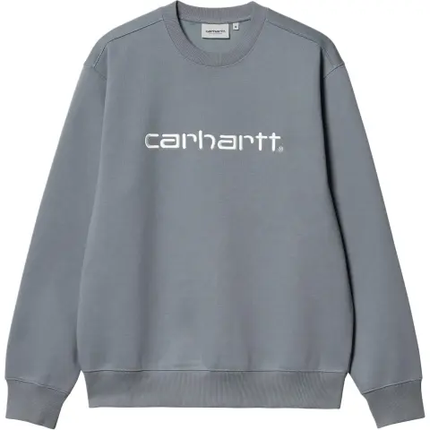 Carhartt WIP Logo Embroidered Crewneck Sweatshirt