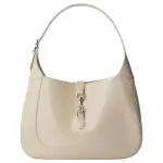 GUCCI Patent Leather Handbag, Shoulder Bag Large Women's Ivory