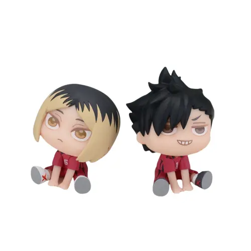 SEGA Solitary Claw Grinding Kuroo Tetsuro Volleyball Boy QyuruMe Big Eyes Cute Q Version Figure 6cm