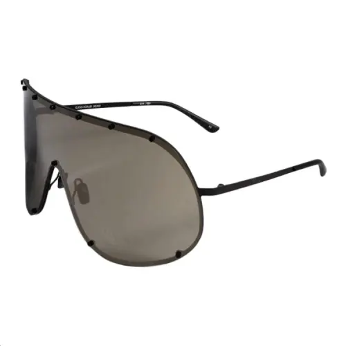 RICK OWENS/RO Stainless Steel Aviator Sunglasses Men's Black