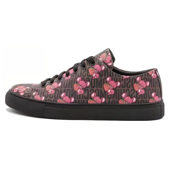 MOSCHINO Logo-print Low-top Sneakers