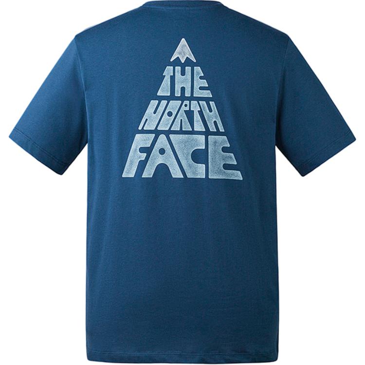 THE NORTH FACE Quick Dry T Shirts Men’s Deep Sea Blue