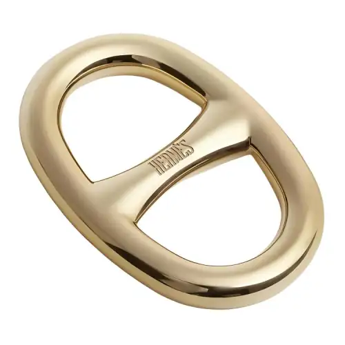 HERMES Palladium Plated, Silver Plated Accessories Unisex Gold/Silver