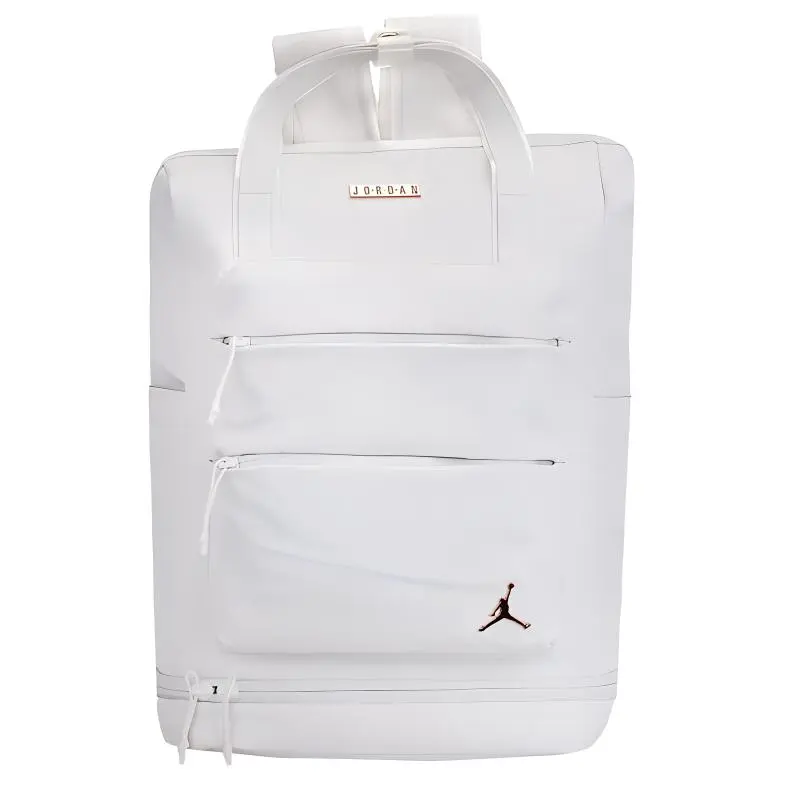 Jordan Polyurethane Backpack Regular Unisex White
