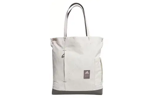 Adidas Fabric Tote Bag, Shopping Bag, Shoulder Bag, Handbag Regular Unisex White