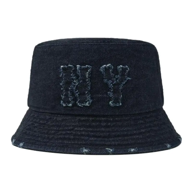 MLB Cotton Bucket Hats Unisex Dark Blue