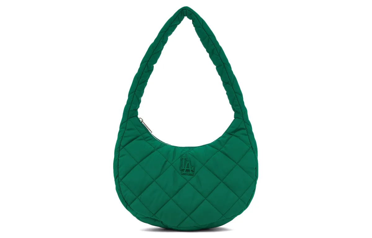 MLB Polyester Cloud Bag Dumpling Bag Shoulder Bag Handbag Shoulder Bag Women's Green