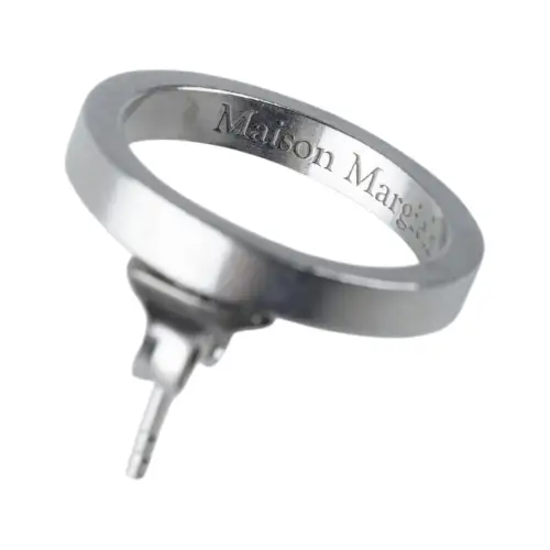 Maison Margiela 925 Sterling Silver Earrings Men's Silver
