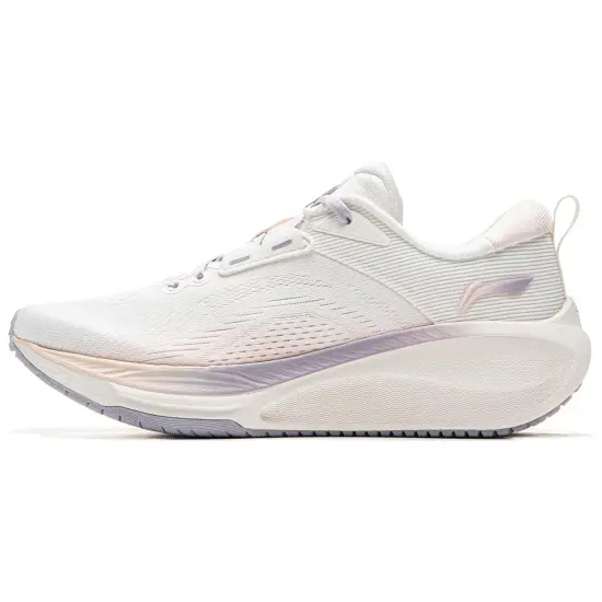 LINING Wu Yi Lite 2.0 V2 Running Shoes Women's Low-Top Mist White/Light Orange
