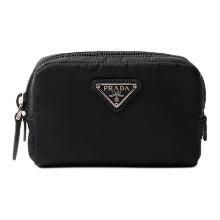 Женская косметичка Prada Re-Nylon (черная)