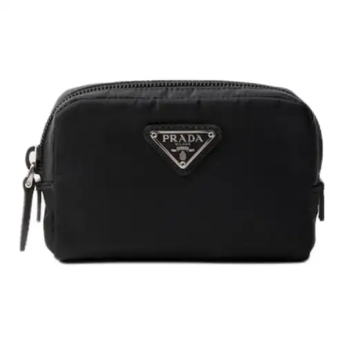 PRADA Re Nylon Makeup Bag Regular Women's Black