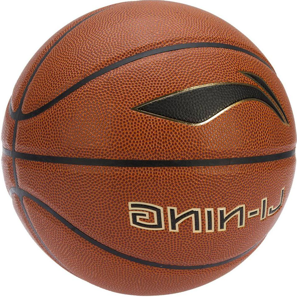 Li Ning Pu Basketball Brown Size 7 Training Unisex
