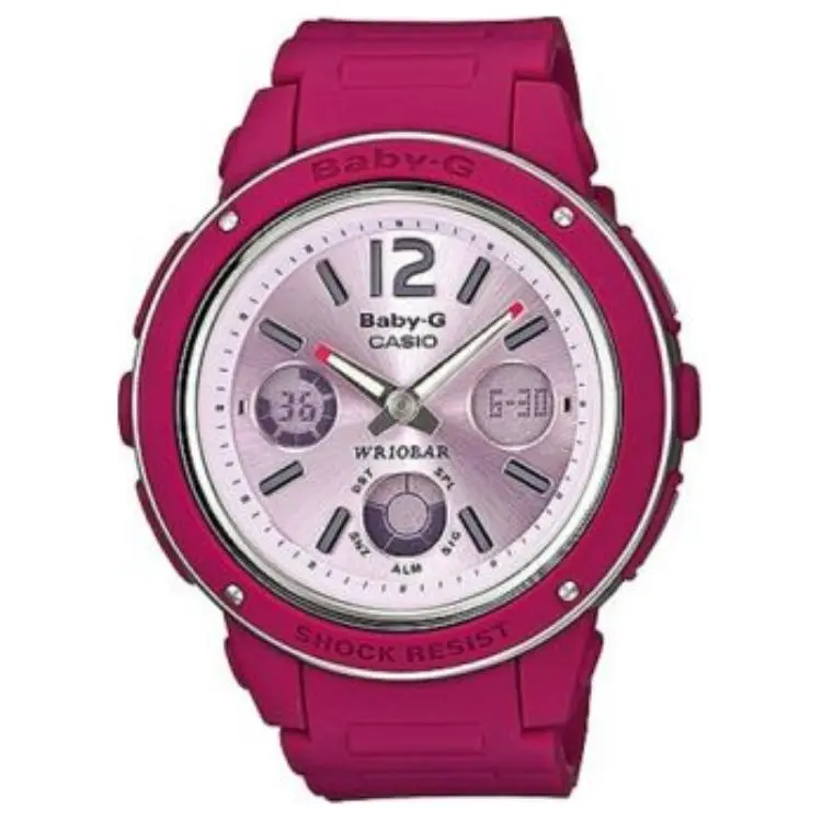 CASIO Women's BABY-G Pink Watch BGA-150-4BDR