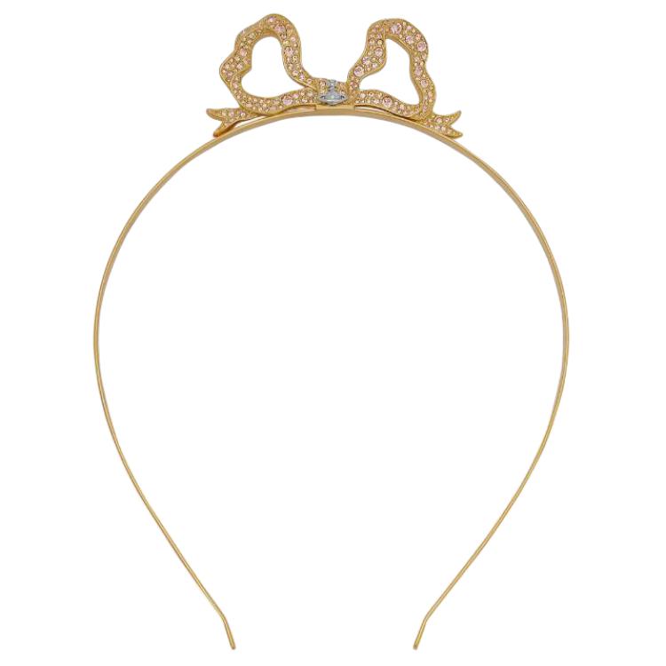 Женский рюкзак Vivienne Westwood 24 Bow Alice (золотой)