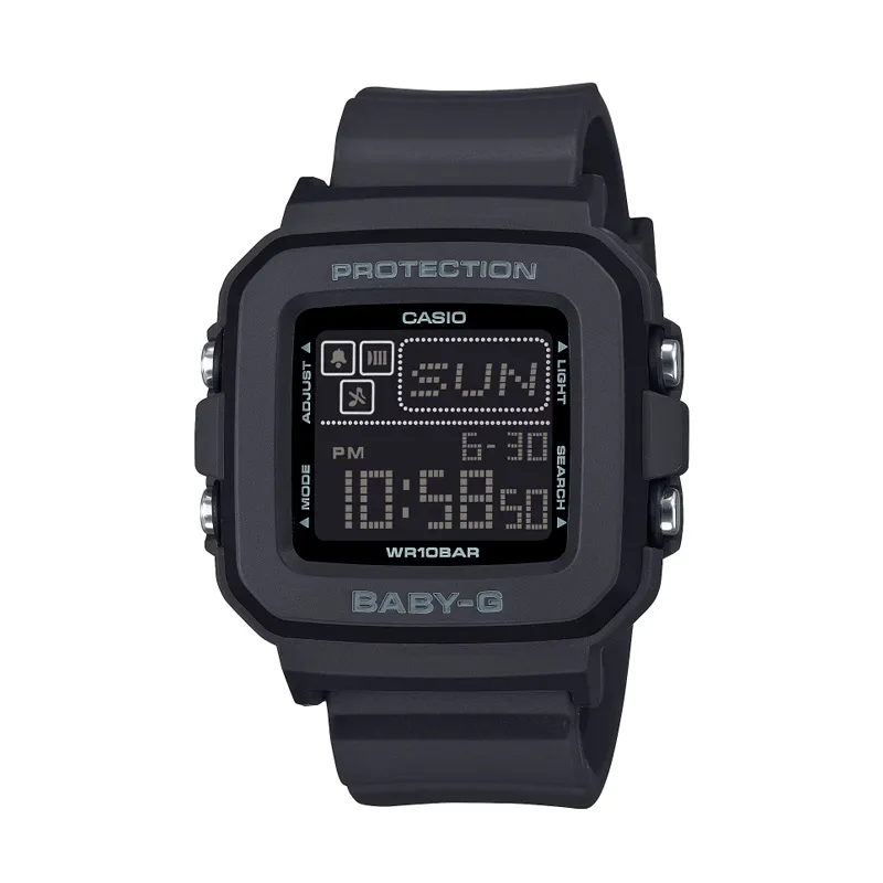 CASIO Unisex BABY-G Black Watch BGD-10-1JF