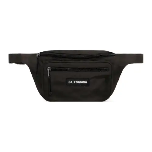 Balenciaga Polyamide Fanny Pack Men's Black