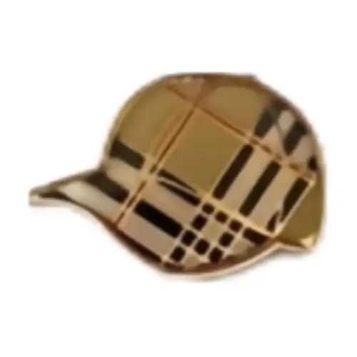 Burberry Brand Logo Titanium Steel Brooches Unisex Multicolor