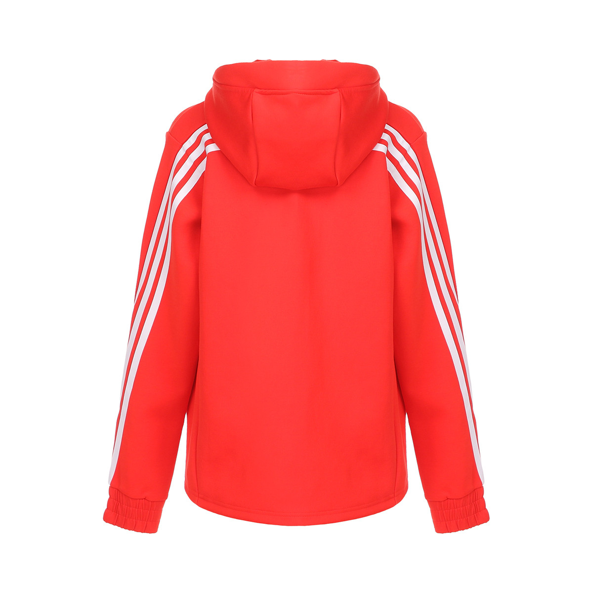 Мужское худи adidas (красное) — фото 2