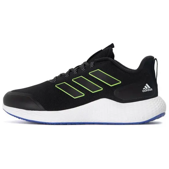 Adidas Day Running Shoes Unisex Low-top Black/White/Green