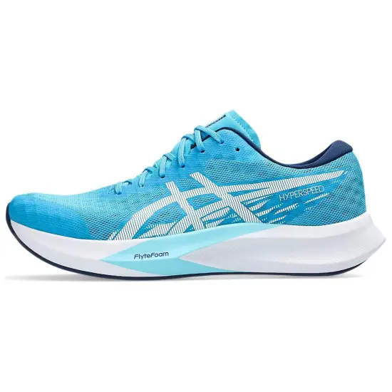Asics HYPER SPEED 4 Slip-Resistant Breathable Low-Top Training Running Shoes Men's Blue
