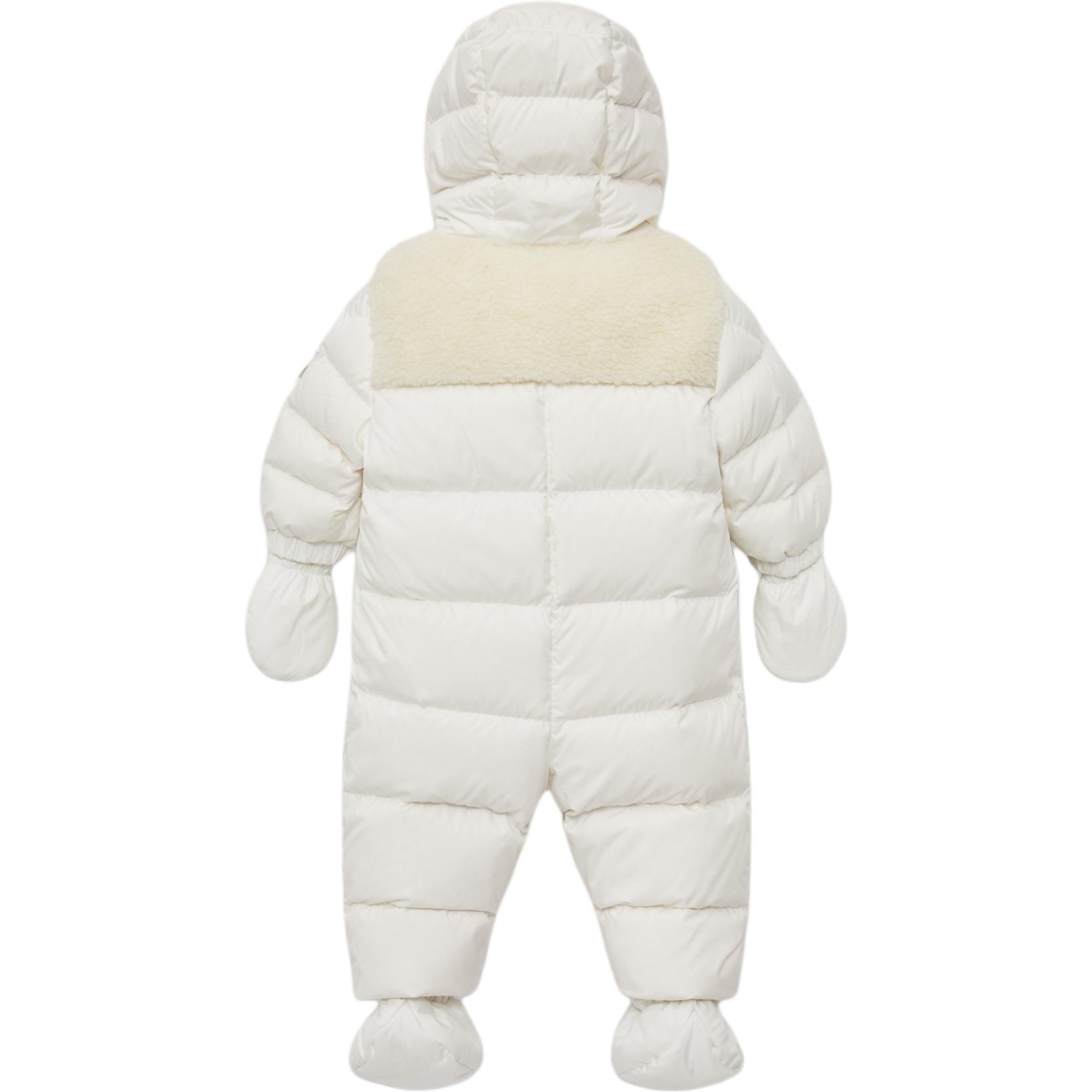 Детские комбинезоны Moncler (белые) — фото 2