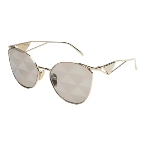 PRADA Alloy Cat Eye Sunglasses Women's Light Gold