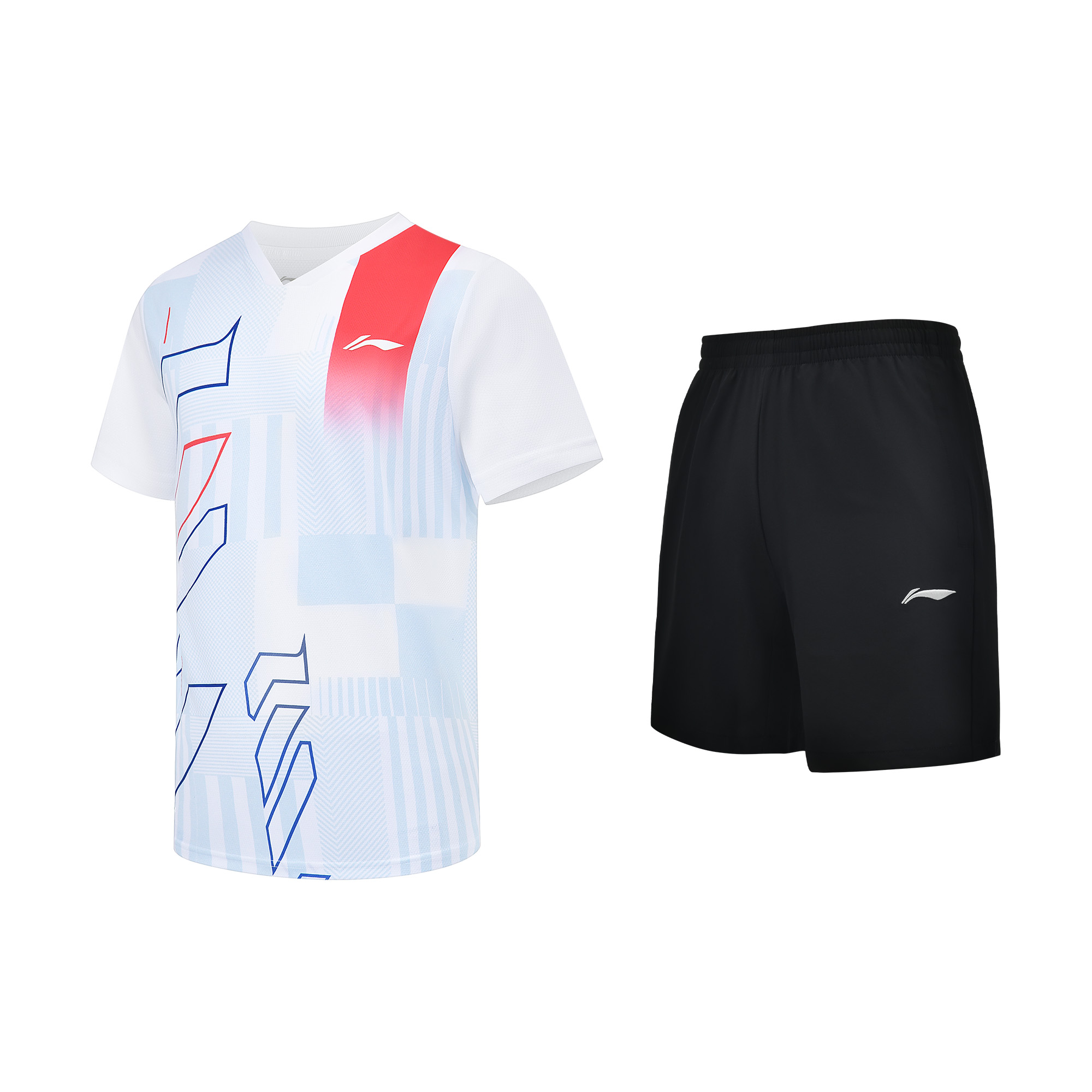 Li Ning Badminton Collection Casual Sportswear Unisex White/Black