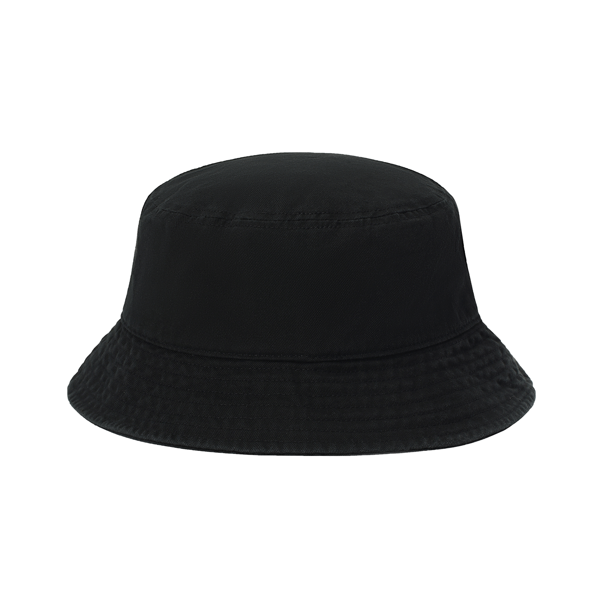 Панама Stussy LOGO Stock Bucket Hat (черная) — фото 2