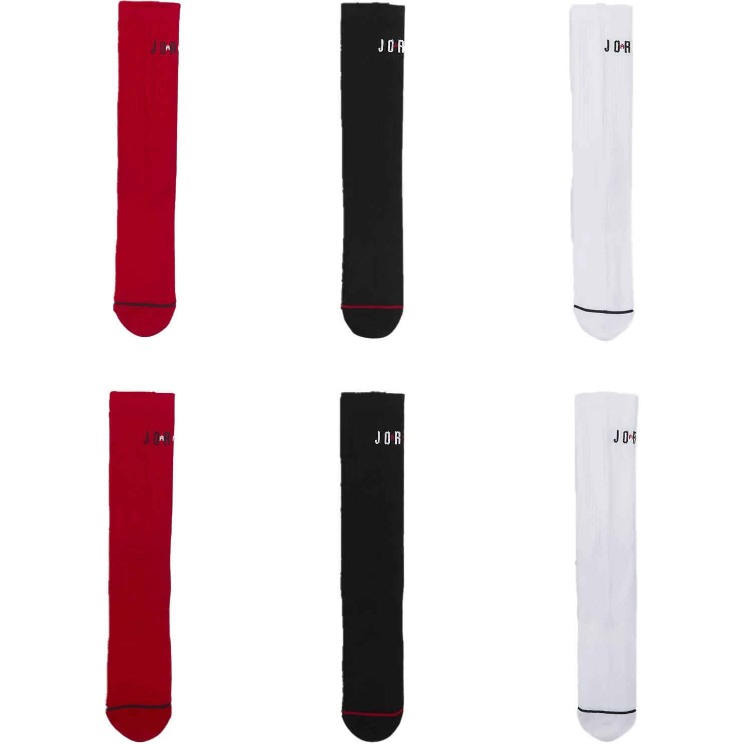 JORDAN Everyday Crew Socks 6 Pairs