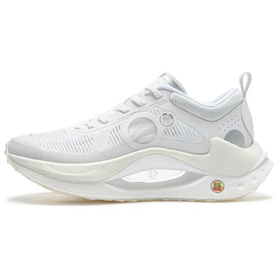 LiNing Jueying CRC Running Shoes Men Low-Top Standard White