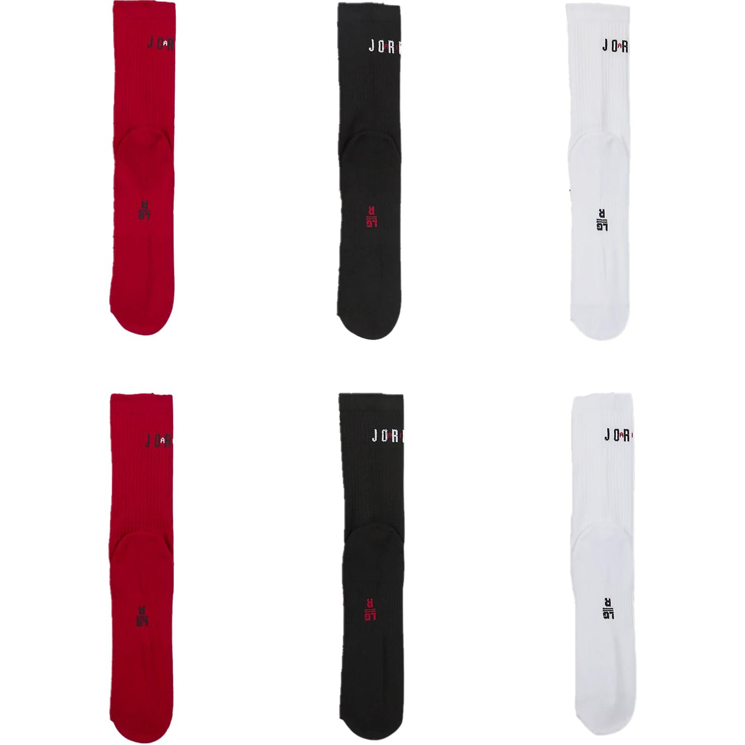 JORDAN Everyday Crew Socks 6 Pairs