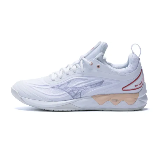 Mizuno Wave Luminous 2 Badminton Shoes Unisex Low-Top Purple White/Red