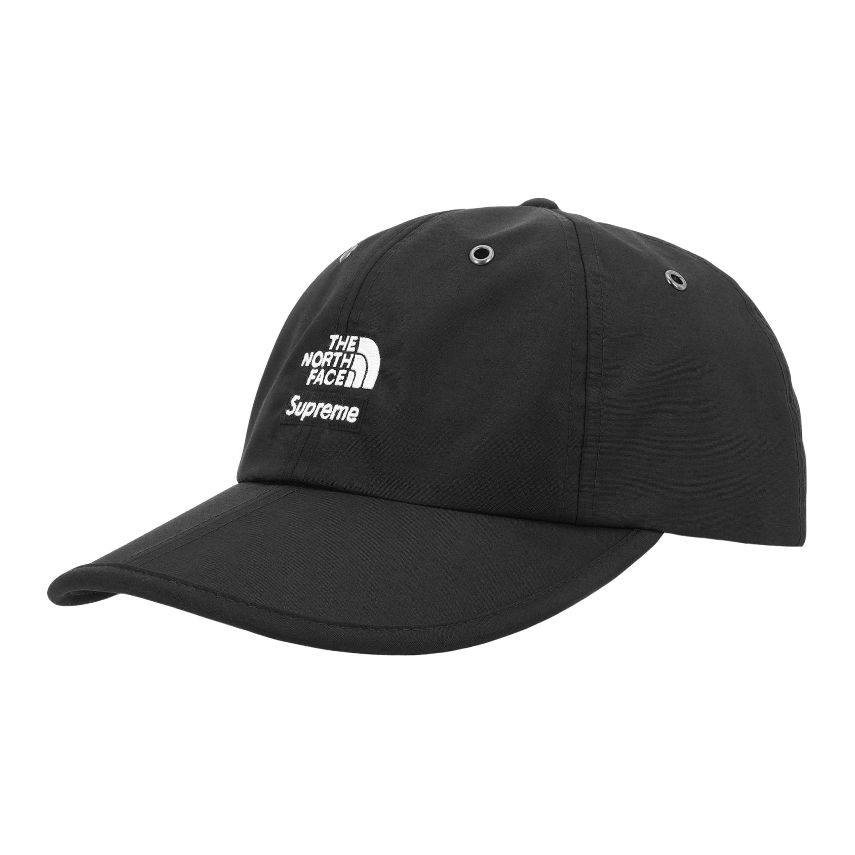 Кепка Supreme x The North Face Split 6-Panel (черная)