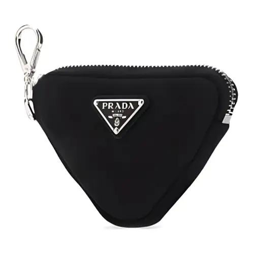 PRADA Nylon Keychains Men's Black