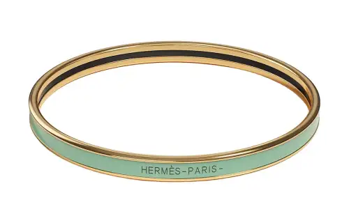 HERMES Uni Enamel Bangles Women's