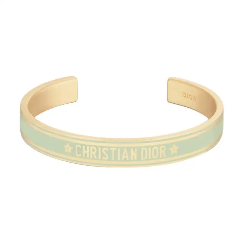 DIOR Metal Bangles Women's Mint Green