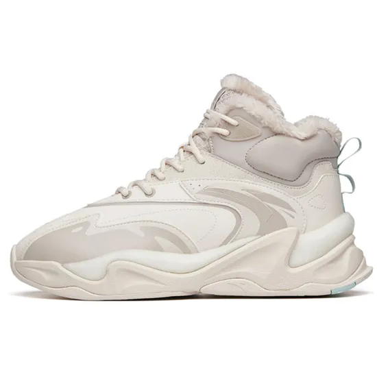Anta Pulse High-Top Casual Shoes Men's Gray