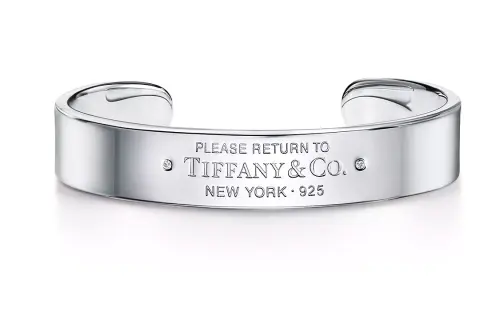 TIFFANY & CO. 925 Sterling Silver Bangles Unisex Silver